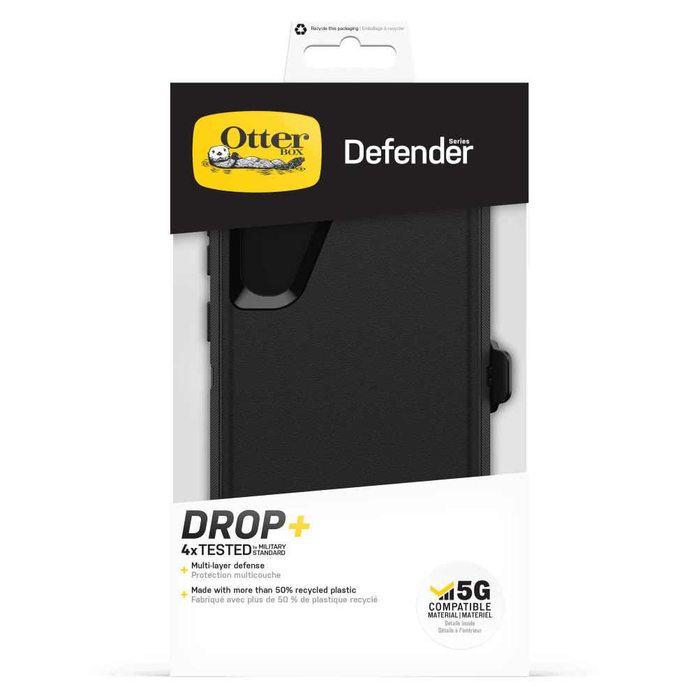 Wholesale cell phone accessory OtterBox - Defender Case for Samsung Galaxy S23 Plus  - Black