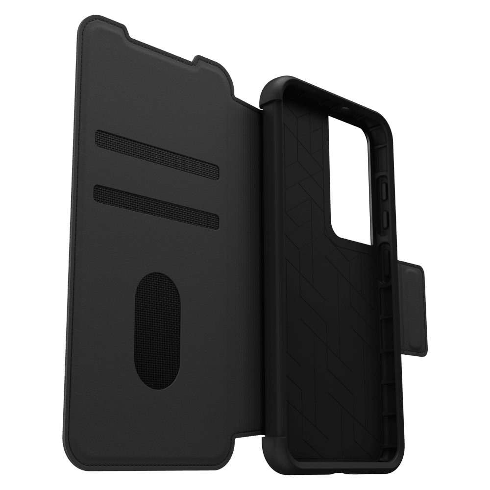 Wholesale cell phone accessory OtterBox - Strada Folio Case for Samsung Galaxy S23  - Shadow