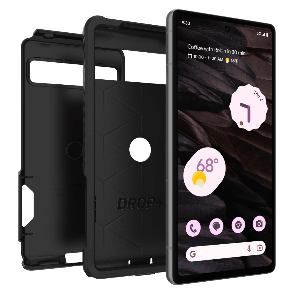 Wholesale cell phone accessory OtterBox - Commuter Case for Google Pixel 7a  - Black