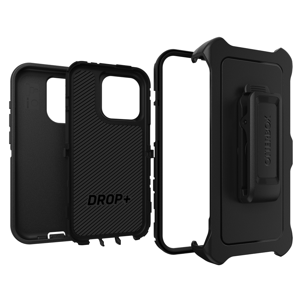 Wholesale cell phone accessory OtterBox - Defender Case for Apple iPhone 15 Pro  - Black