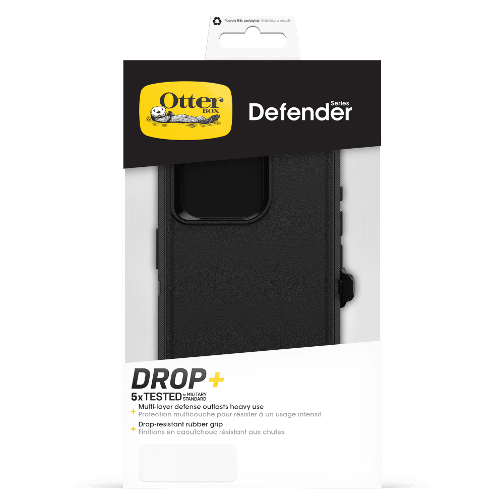 Wholesale cell phone accessory OtterBox - Defender Case for Apple iPhone 15 Pro  - Black