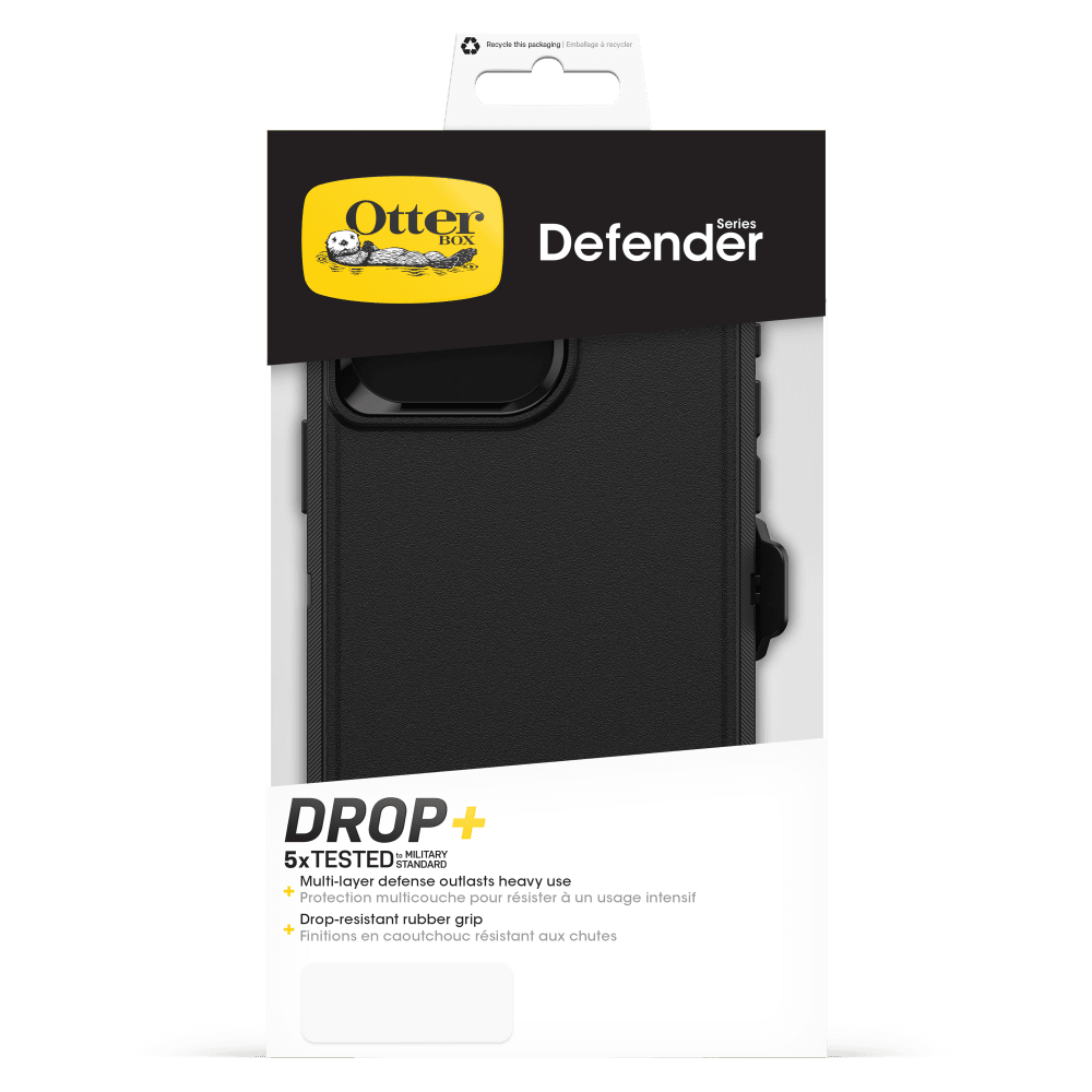 Wholesale cell phone accessory OtterBox - Defender Case for Apple iPhone 15 Pro Max  - Black