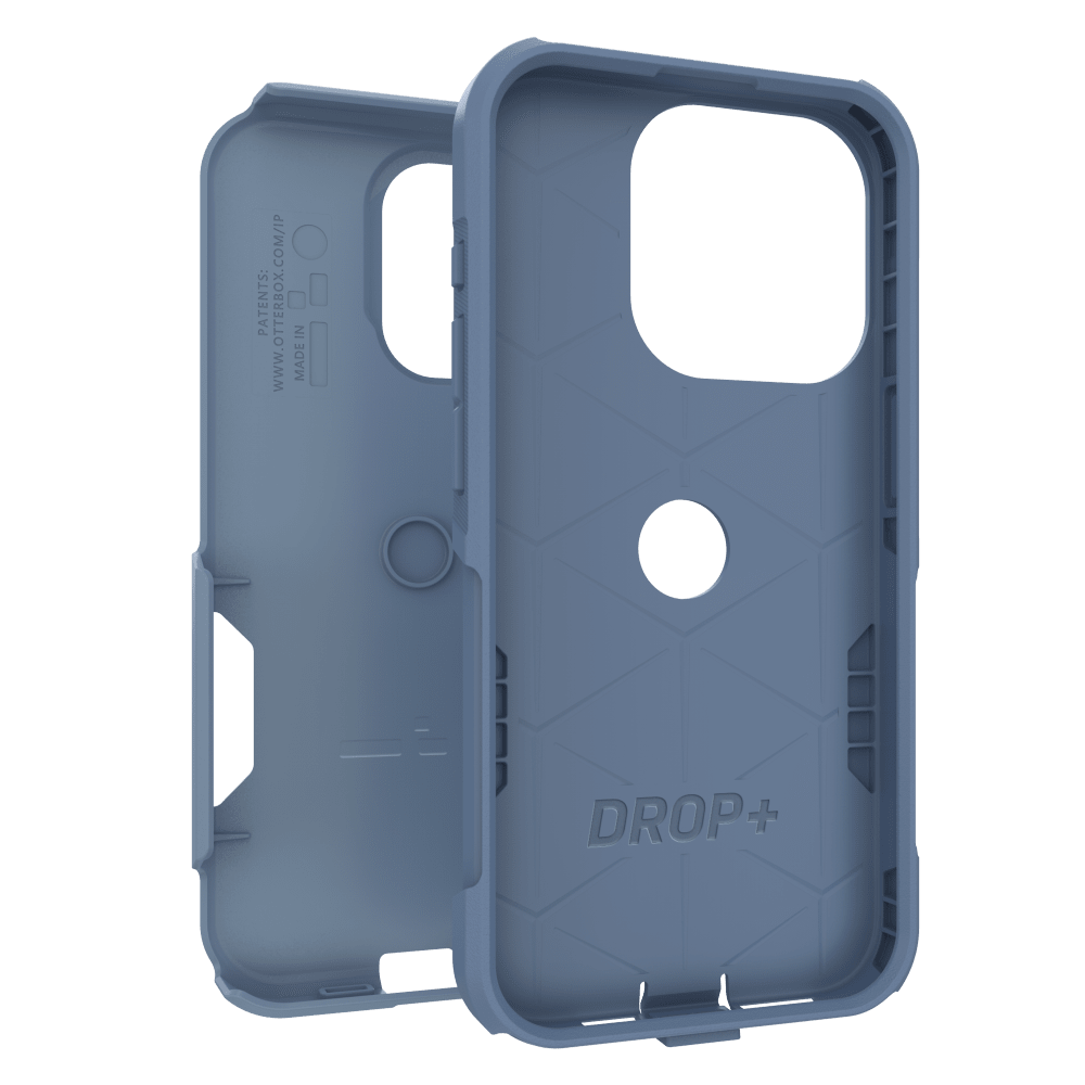 Wholesale cell phone accessory OtterBox - Commuter Case for Apple iPhone 15 Pro  - Crisp Denim