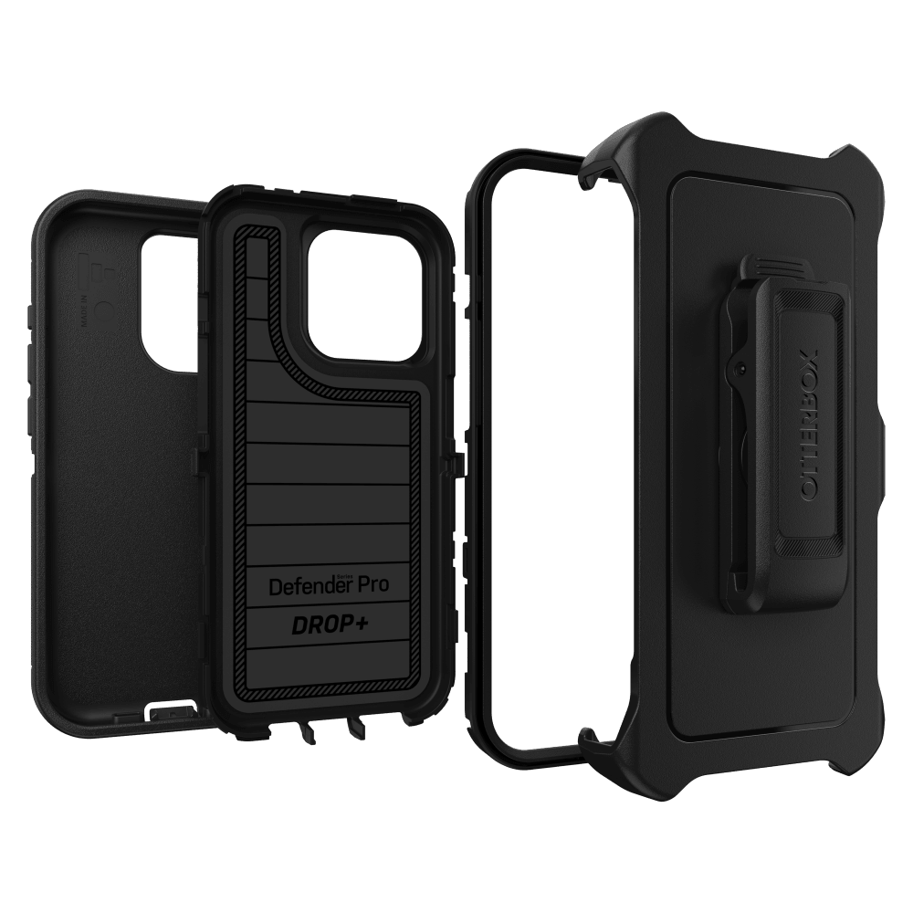 Wholesale cell phone accessory OtterBox - Defender Pro Case for Apple iPhone 15 Pro  - Black