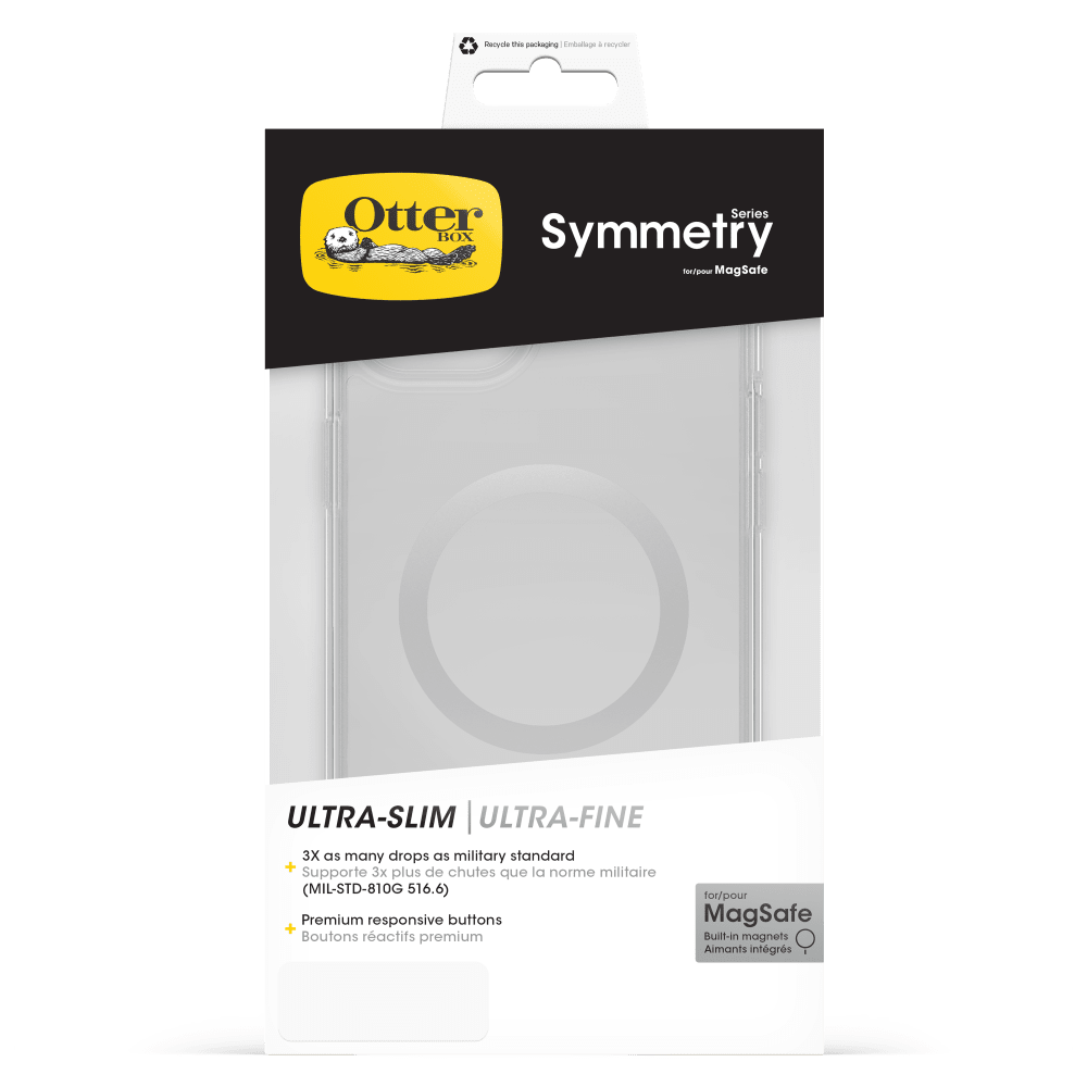 Wholesale cell phone accessory OtterBox - Symmetry Plus Clear MagSafe Case for Apple iPhone