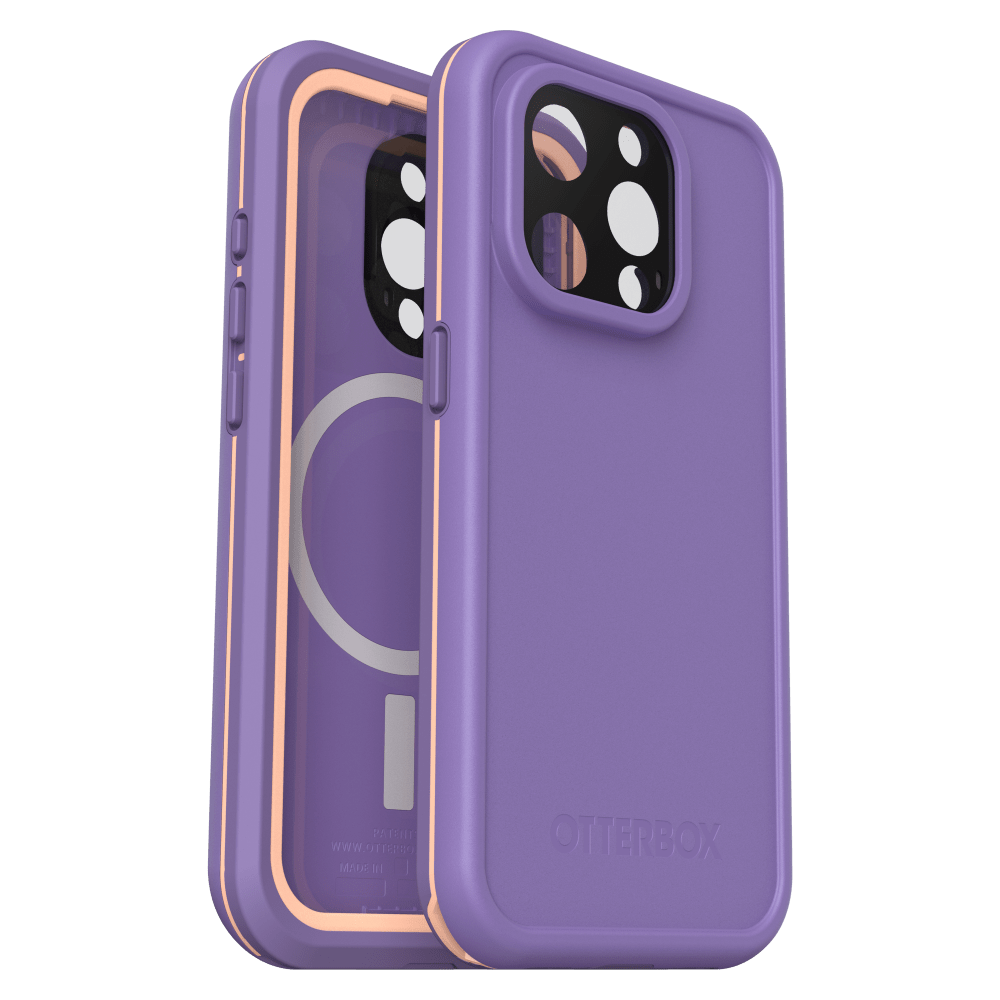 Wholesale cell phone accessory OtterBox - FRE MagSafe Case for Apple iPhone 15 Pro  - Purple