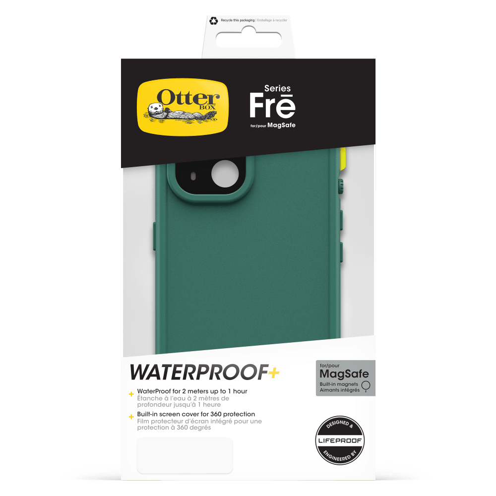 Wholesale cell phone accessory OtterBox - FRE MagSafe Case for Apple iPhone 15  - Pine