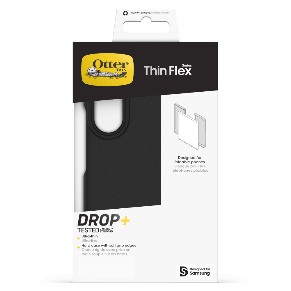 Wholesale cell phone accessory OtterBox - Thin Flex Case for Samsung Galaxy Z Fold5  - Black