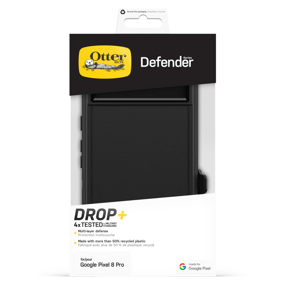 Wholesale cell phone accessory OtterBox - Defender Case for Google Pixel 8 Pro  - Black