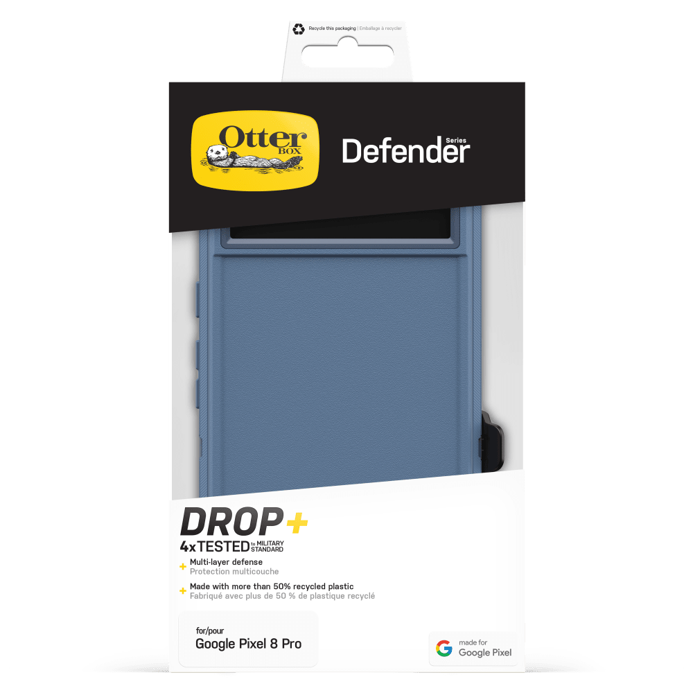 Wholesale cell phone accessory OtterBox - Defender Case for Google Pixel 8 Pro  - Baby Blue