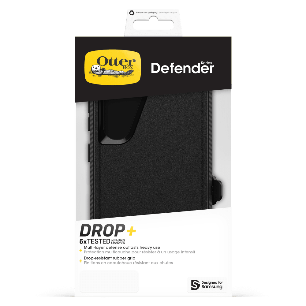 Wholesale cell phone accessory OtterBox - Defender Case for Samsung Galaxy S24  - Black