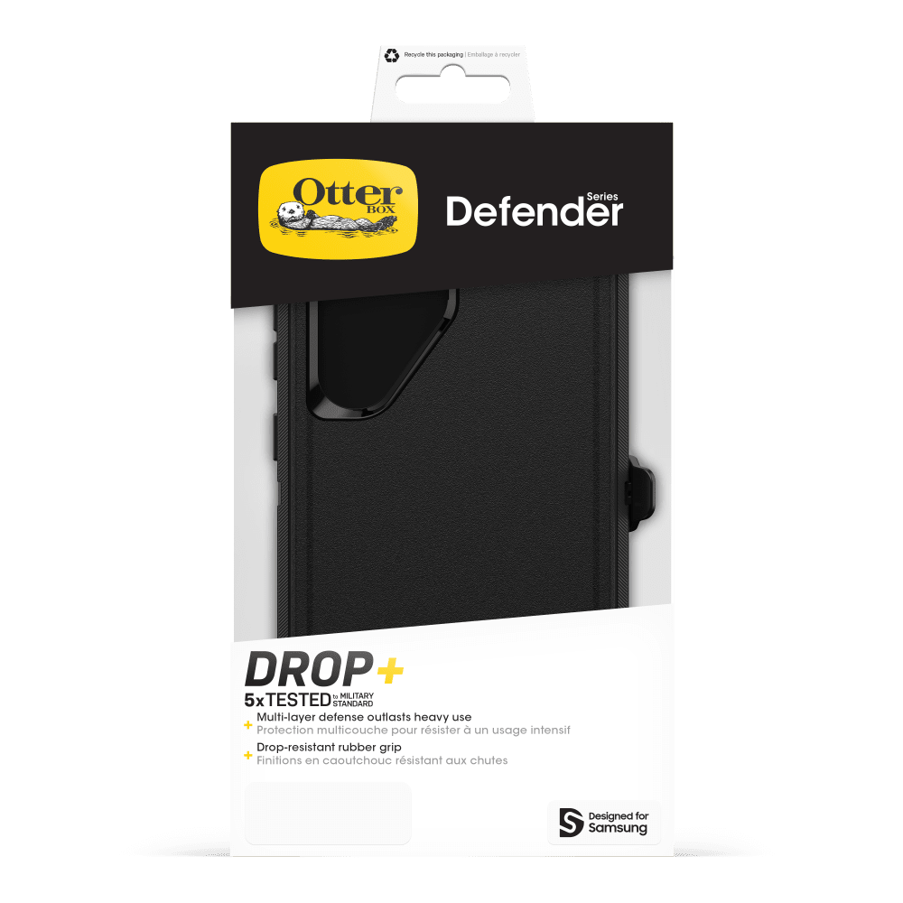 Wholesale cell phone accessory OtterBox - Defender Case for Samsung Galaxy S24 Ultra  - Black