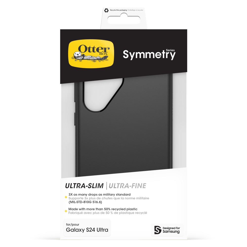 Wholesale cell phone accessory OtterBox - Symmetry Case for Samsung Galaxy S24 Ultra  - Black