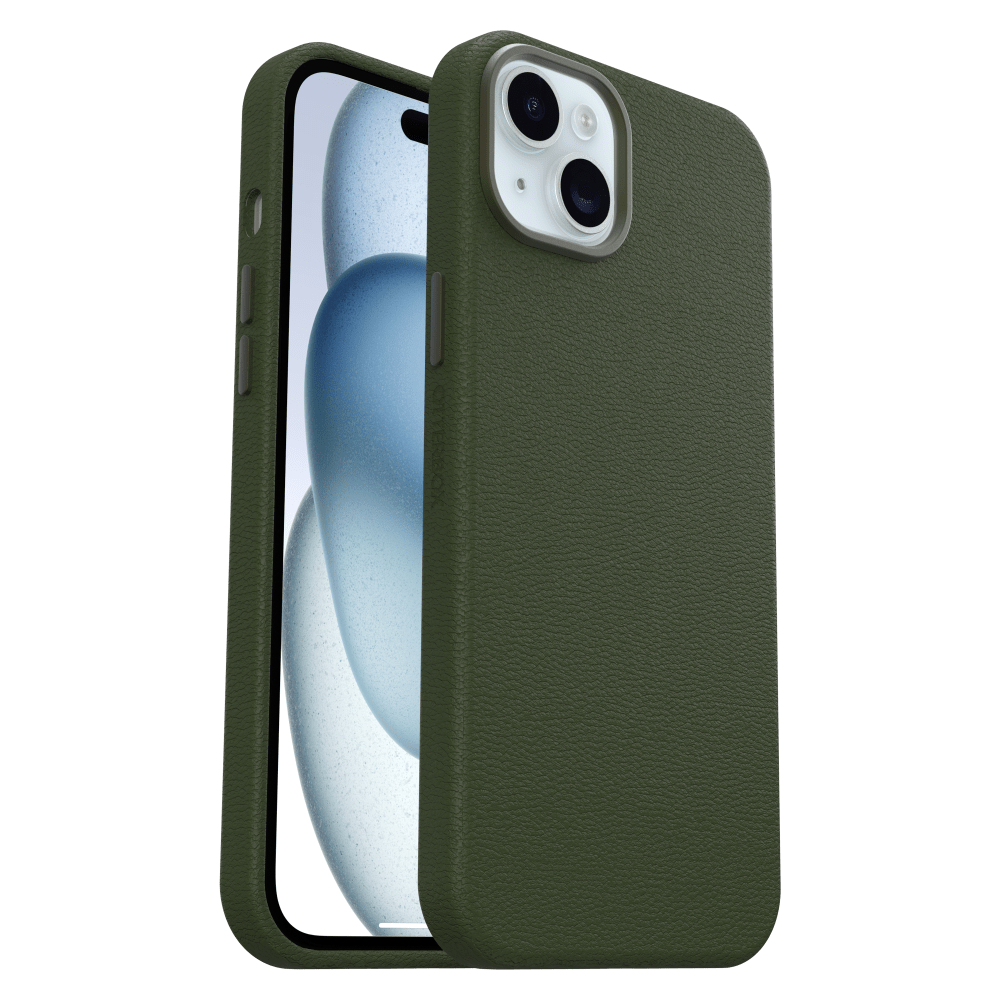 Wholesale cell phone accessory OtterBox - Symmetry Cactus Leather Case for Apple iPhone 15