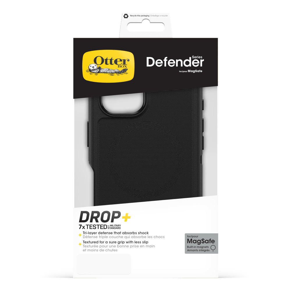 Wholesale cell phone accessory OtterBox - Defender Pro MagSafe Case for Apple iPhone 16 - Black