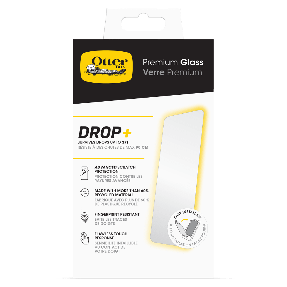 Wholesale cell phone accessory OtterBox - Premium Glass Antimicrobial Screen Protector for