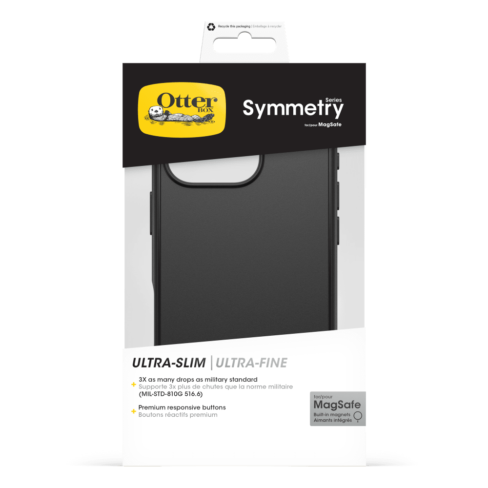 Wholesale cell phone accessory OtterBox - Symmetry MagSafe Case for Apple iPhone 16 Pro - Black