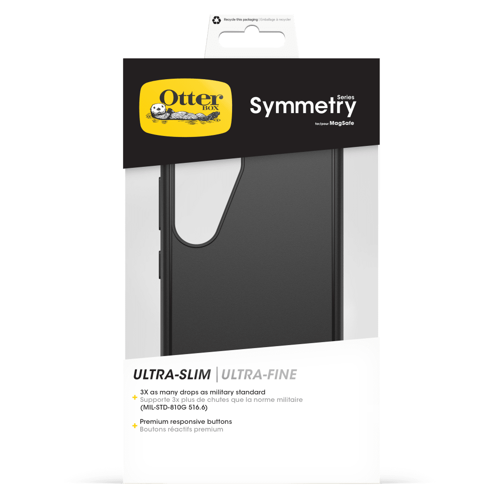 Wholesale cell phone accessory OtterBox - Symmetry Magnetic Case for Samsung Galaxy S25 - Black