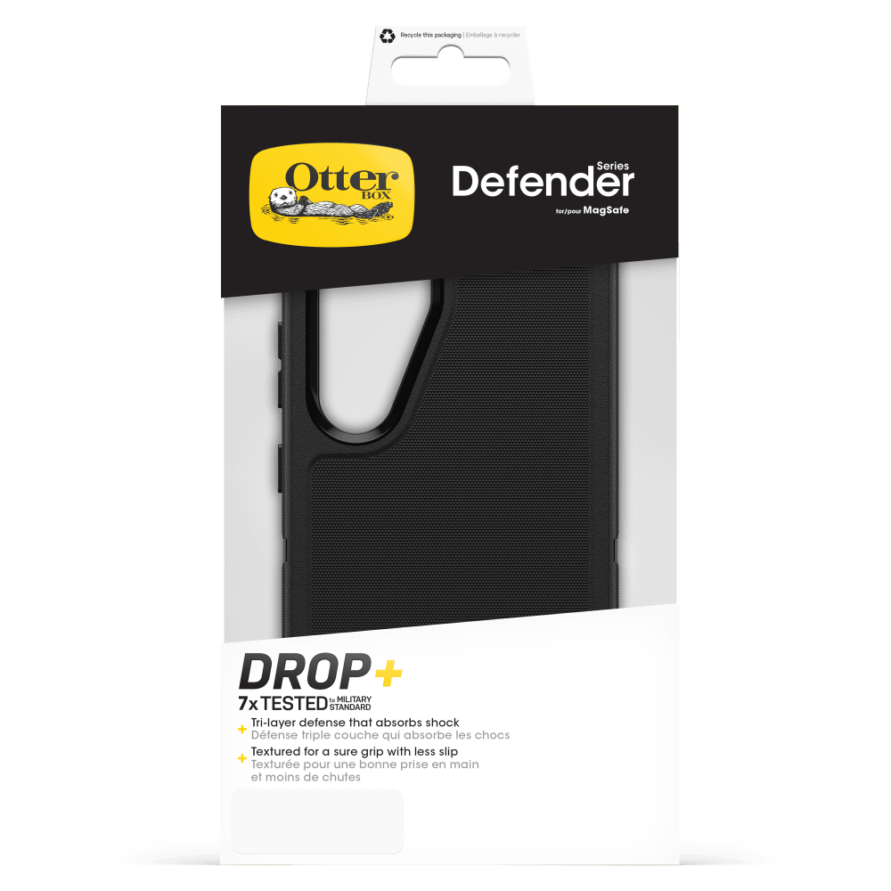 Wholesale cell phone accessory OtterBox - Defender Pro Case for Samsung Galaxy S25 - Black