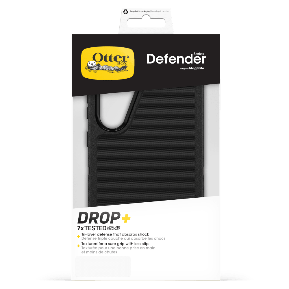 Wholesale cell phone accessory OtterBox - Defender Pro Case for Samsung Galaxy S25 Plus - Black