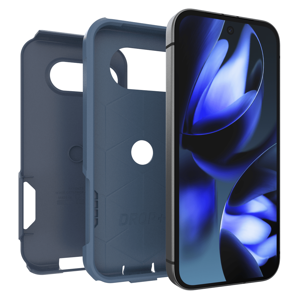 Wholesale cell phone accessory OtterBox - Commuter Case for Google Pixel 9a - Baby Blue Jeans