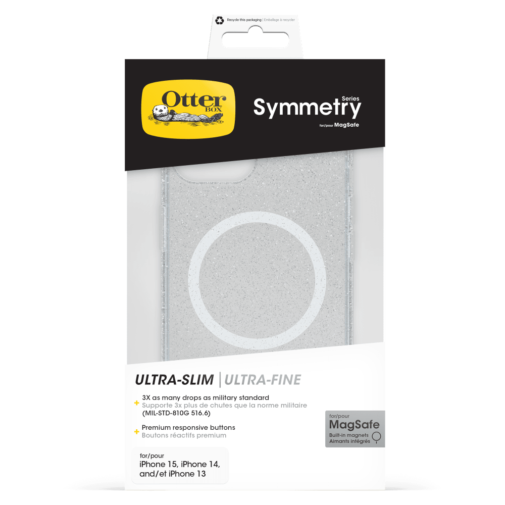 Wholesale cell phone accessory OtterBox - Symmetry Clear MagSafe Case for Apple iPhone 15   /