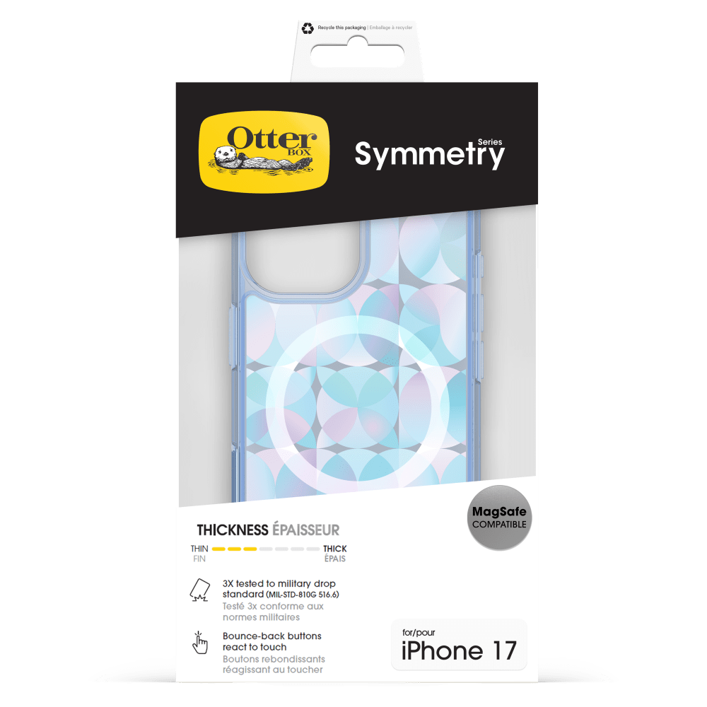 Wholesale cell phone accessory OtterBox - Symmetry Clear MagSafe Case with Camera Control for