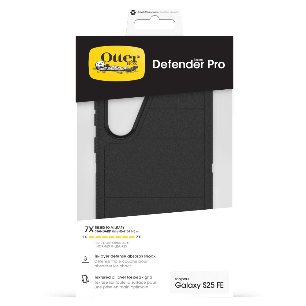 Wholesale cell phone accessory OtterBox - Defender Case for Samsung Galaxy S25 FE - Black