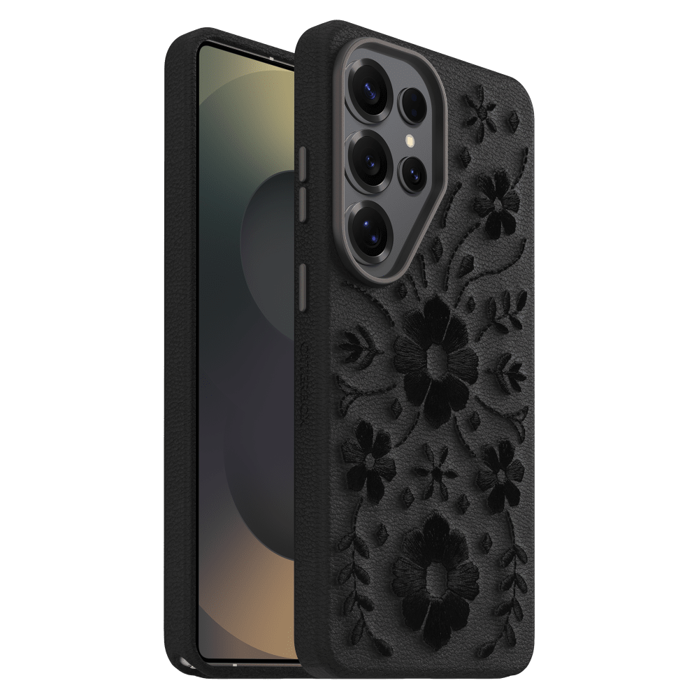 Wholesale cell phone accessory OtterBox - Symmetry Cactus Leather Embroidery Case for Samsung