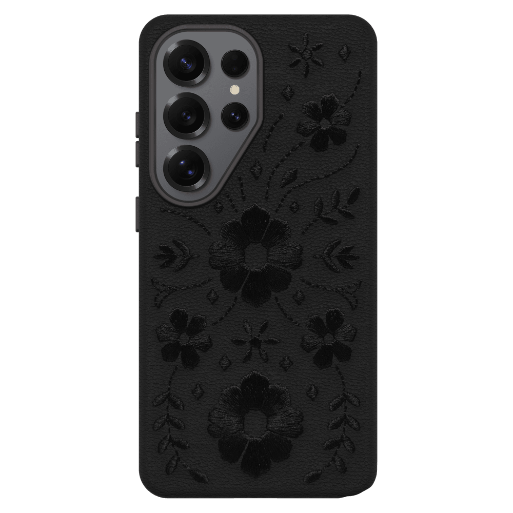 Wholesale cell phone accessory OtterBox - Symmetry Cactus Leather Embroidery Case for Samsung