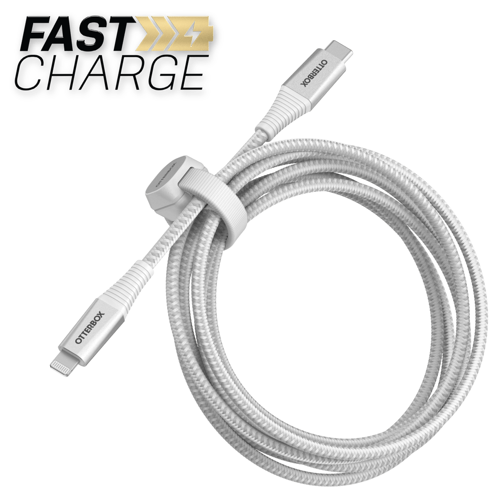 Wholesale cell phone accessory OtterBox - Premium Pro Apple Lightning to USB C Cable 2m - Ghostly