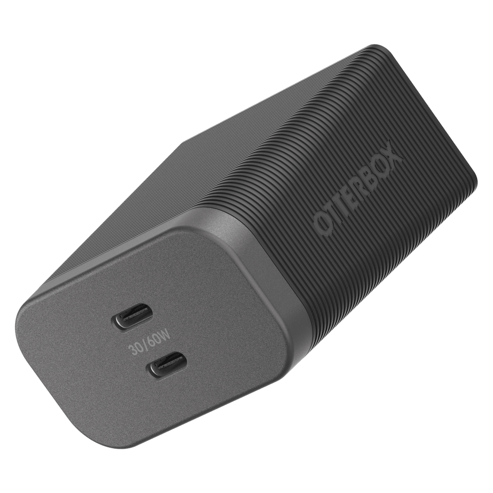 Wholesale cell phone accessory OtterBox - Premium Pro 2 Port USB C Wall Charger 60W - Nightshade