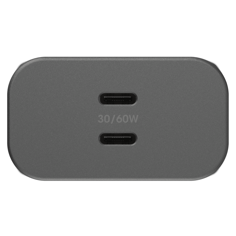 Wholesale cell phone accessory OtterBox - Premium Pro 2 Port USB C Wall Charger 60W - Nightshade