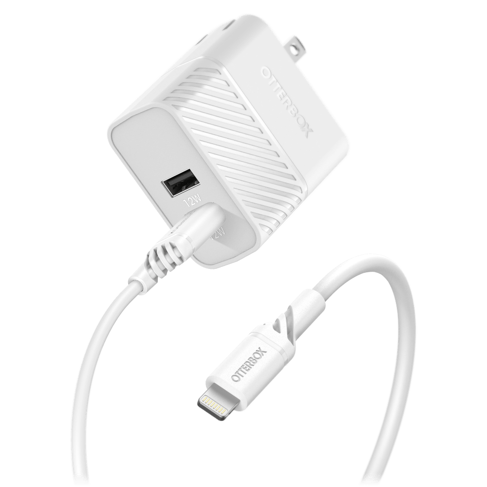 Wholesale cell phone accessory OtterBox - Dual USB A Port 24W Wall Charger and USB A to Apple