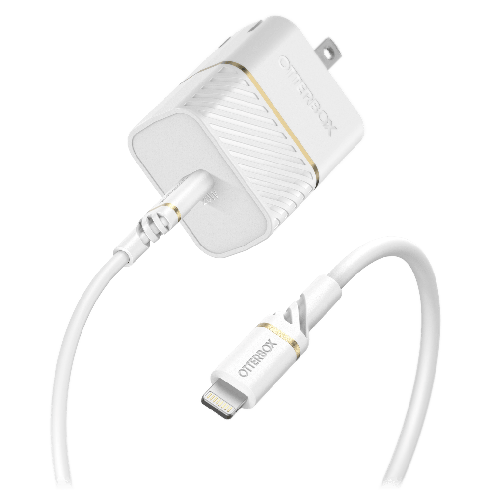 Wholesale cell phone accessory OtterBox - USB C PD Wall Charger 20W and USB C to Apple Lightning