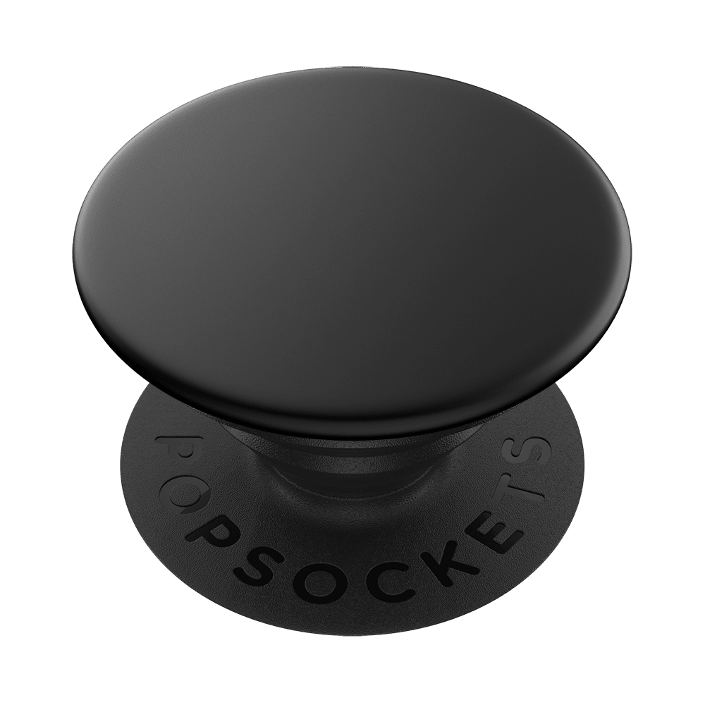 Wholesale cell phone accessory PopSockets - PopGrip Premium - Aluminum Black