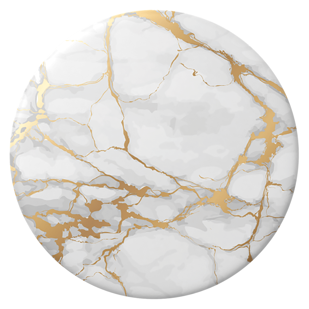 Wholesale cell phone accessory PopSockets - PopGrip - Gold Lutz Marble