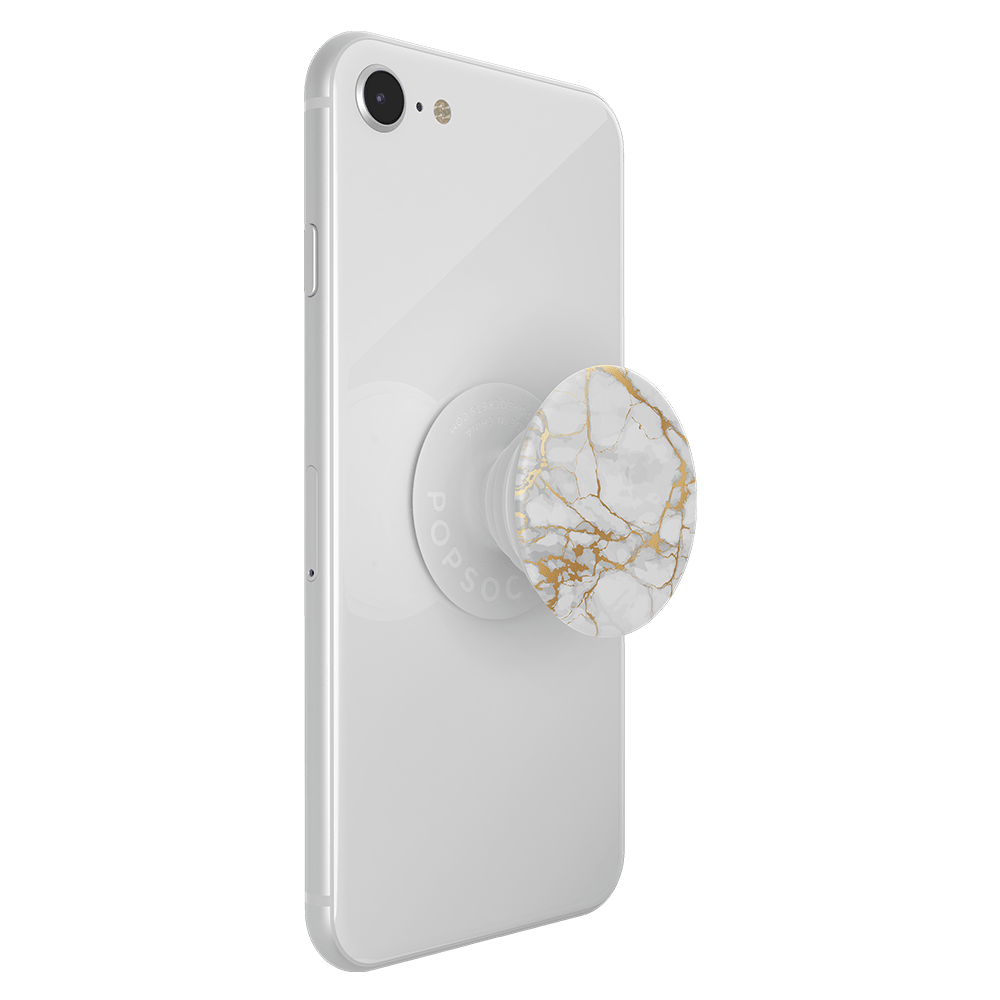 Wholesale cell phone accessory PopSockets - PopGrip - Gold Lutz Marble