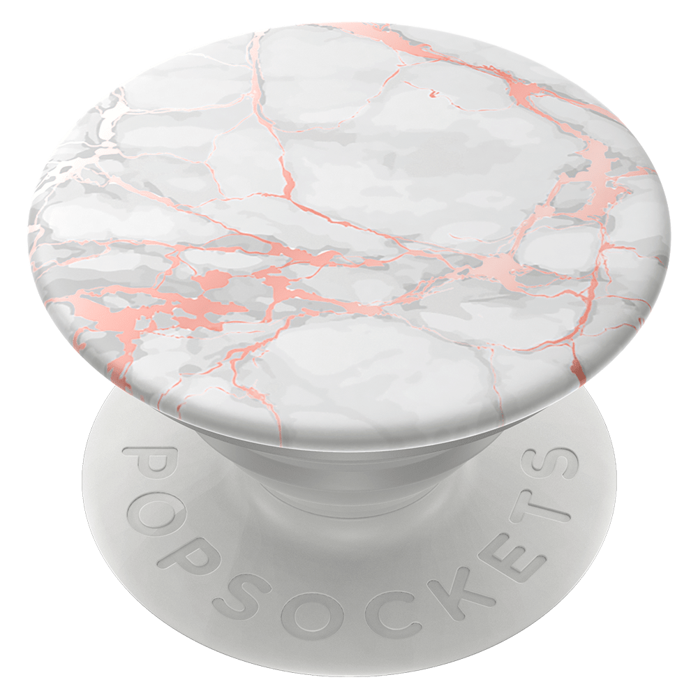 Wholesale cell phone accessory PopSockets - PopGrip - Rose Gold Lutz Marble