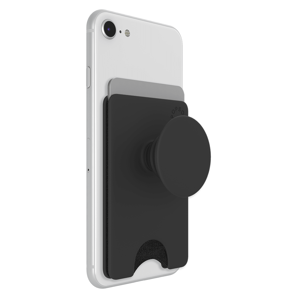 Wholesale cell phone accessory PopSockets - PopWallet Plus with PopGrip - Black