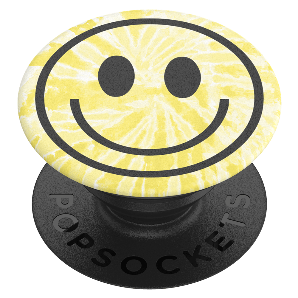 Wholesale cell phone accessory PopSockets - PopGrip - Tie Dye Smiley