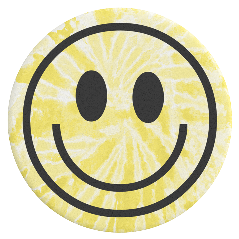 Wholesale cell phone accessory PopSockets - PopGrip - Tie Dye Smiley