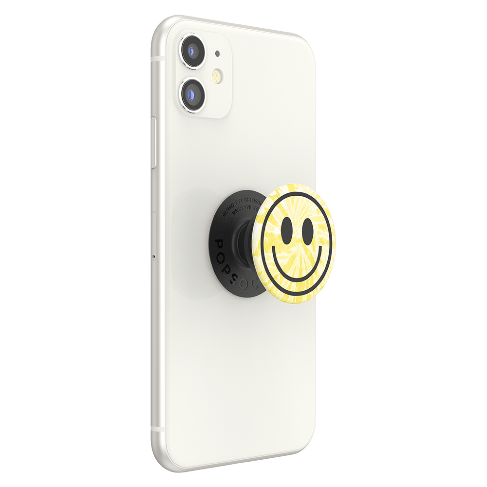 Wholesale cell phone accessory PopSockets - PopGrip - Tie Dye Smiley