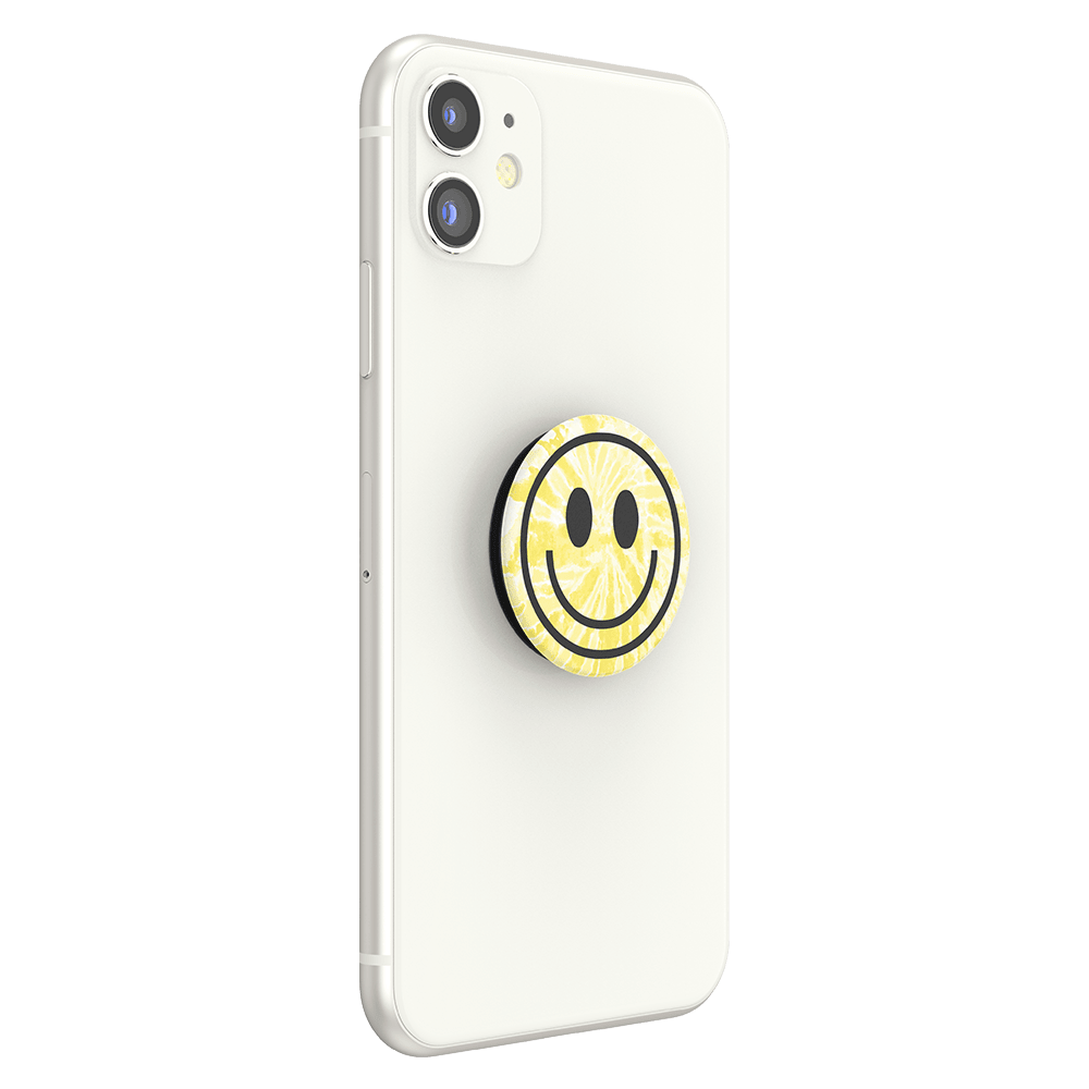 Wholesale cell phone accessory PopSockets - PopGrip - Tie Dye Smiley