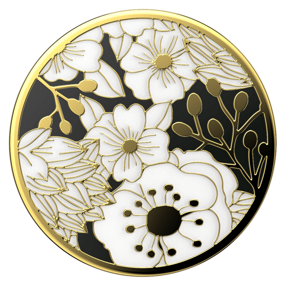 Wholesale cell phone accessory PopSockets - PopGrip Premium - Enamel Wild Flowers