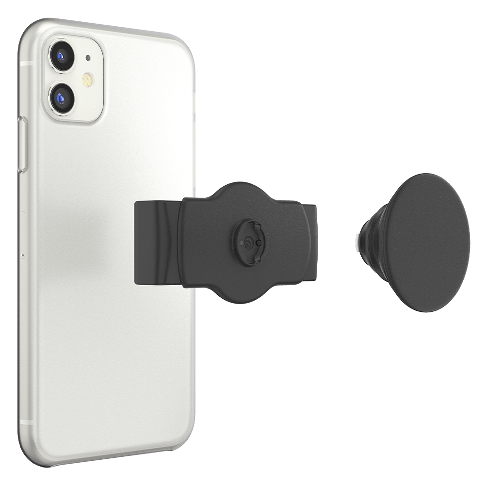 Wholesale cell phone accessory PopSockets - PopGrip Slide Stretch - Black