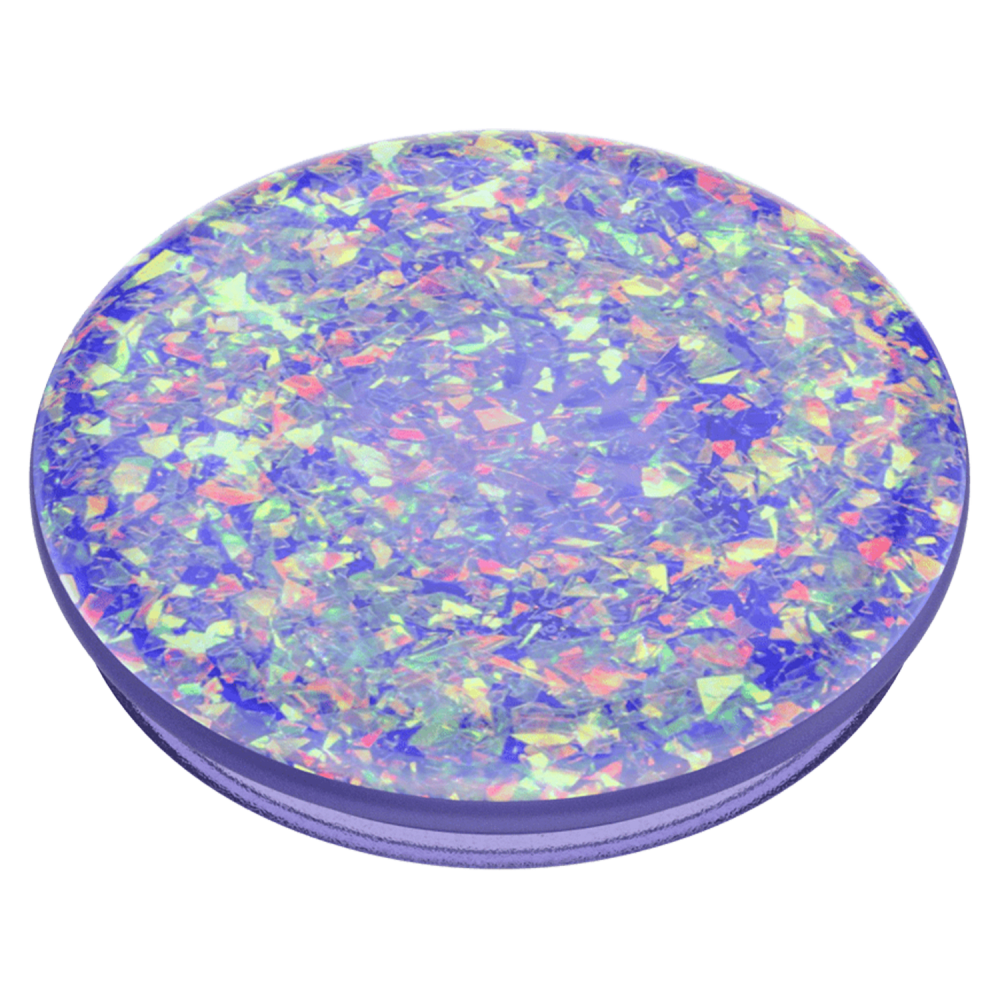 Wholesale cell phone accessory PopSockets - PopGrip Premium - Iridescent Confetti Ice Purple