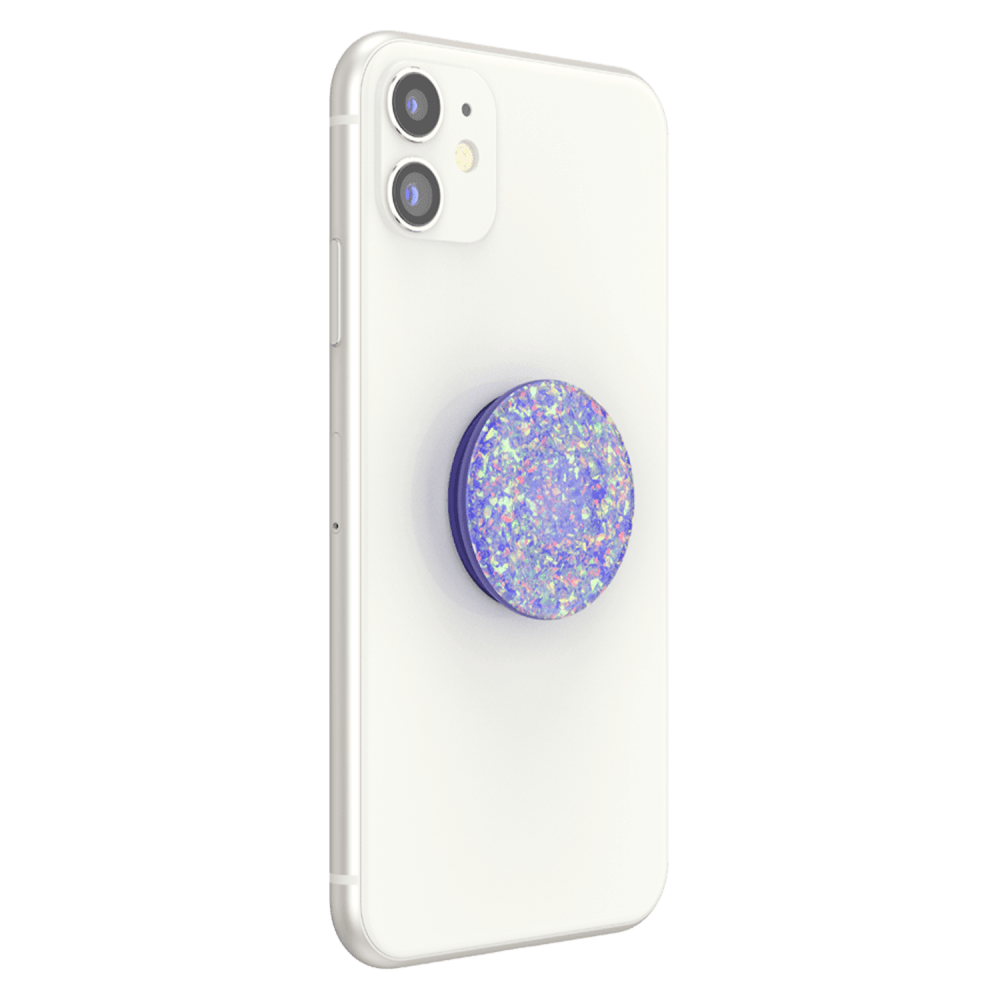 Wholesale cell phone accessory PopSockets - PopGrip Premium - Iridescent Confetti Ice Purple