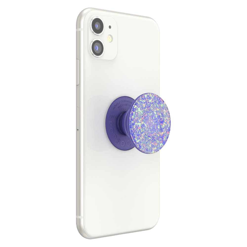 Wholesale cell phone accessory PopSockets - PopGrip Premium - Iridescent Confetti Ice Purple