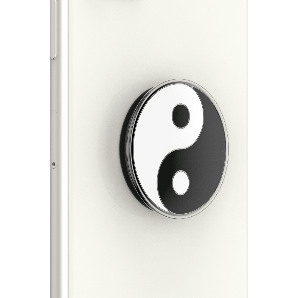 Wholesale cell phone accessory PopSockets - PopGrip Premium - Enamel Yin Yang